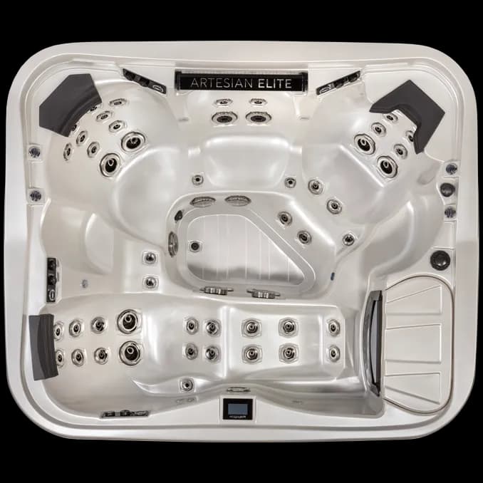 Quail Ridge hot tub by Artesian Spas