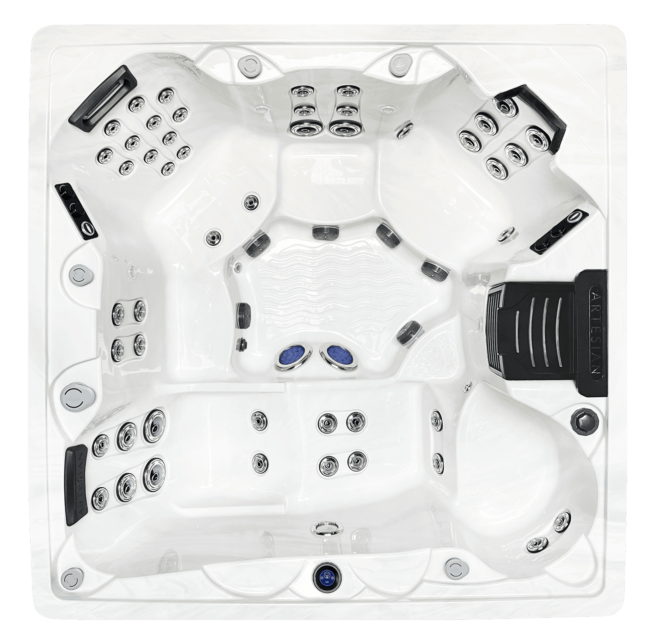 Antigua hot tub by Artesian Spas