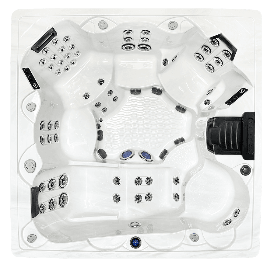 Grand Bahama hot tub by Artesian Spas
