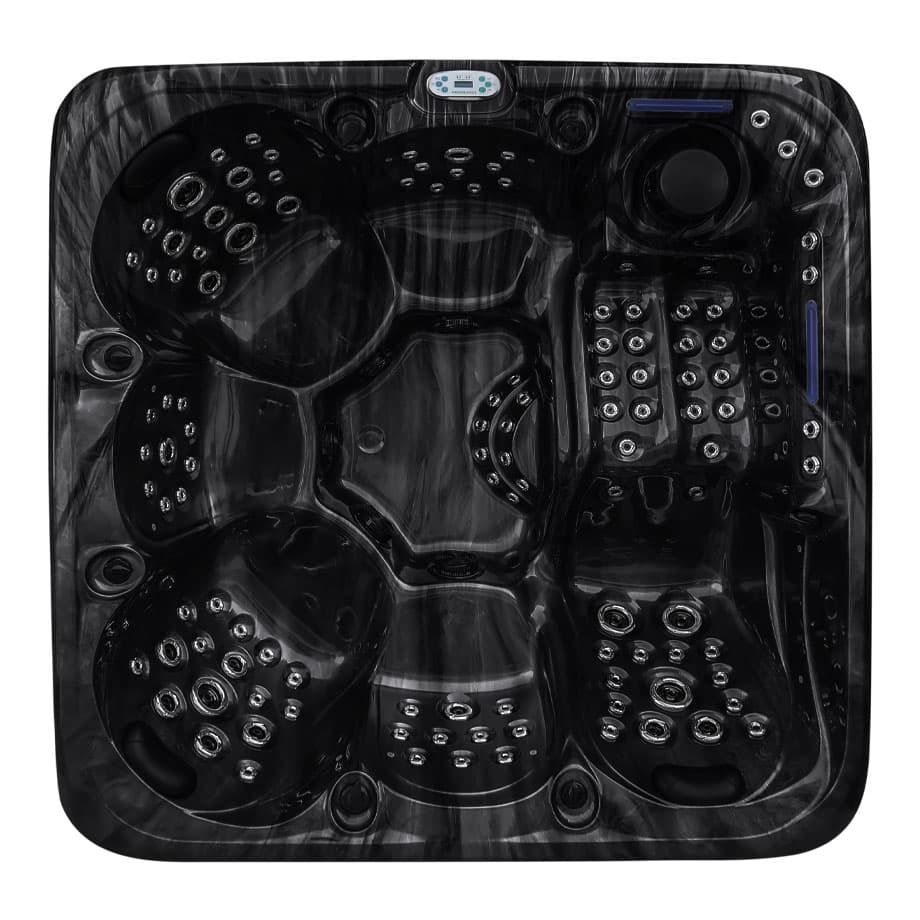 Kingsbury hot tub by Blue Whale Spa