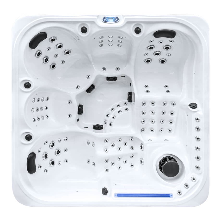 Empire Beach hot tub by Blue Whale Spa