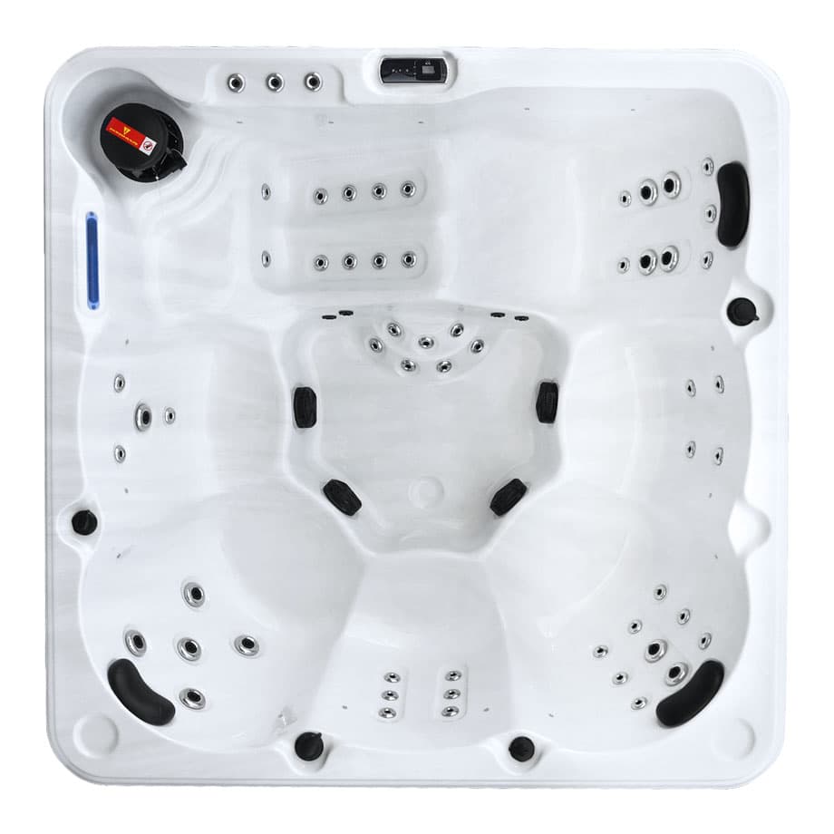 Olive Bay hot tub by Blue Whale Spa