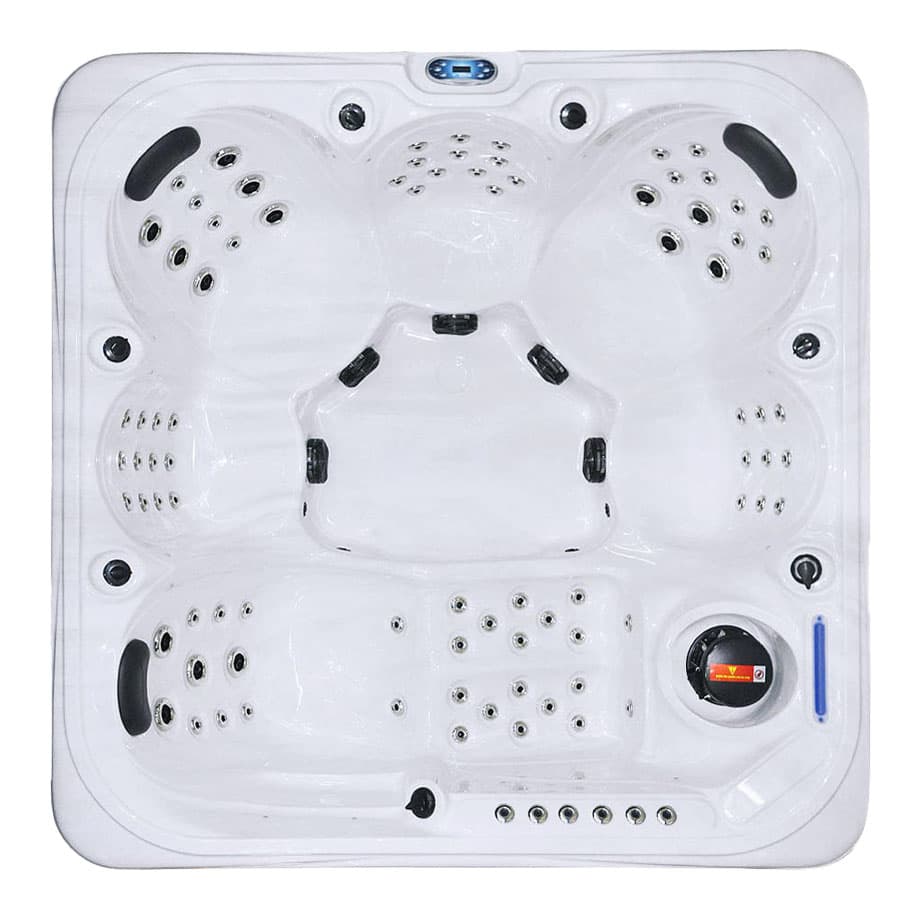 Fisher Cove hot tub by Blue Whale Spa