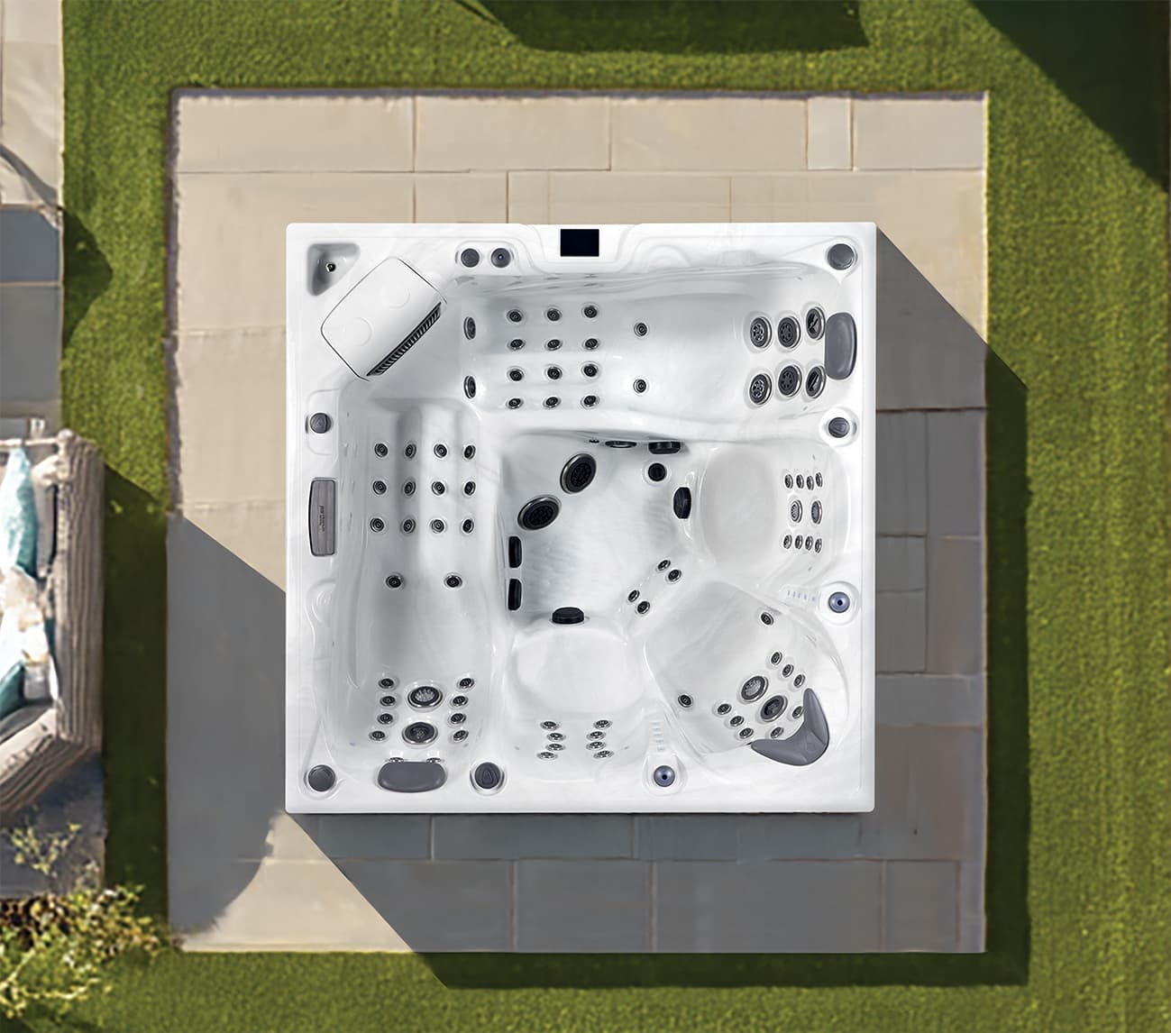 Onyx hot tub by Platinum Spas