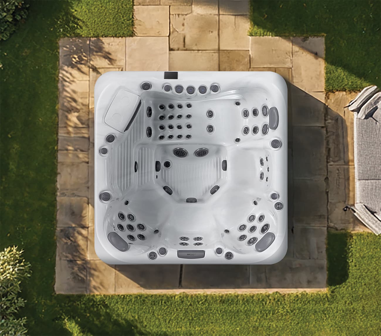 Positano hot tub by Platinum Spas