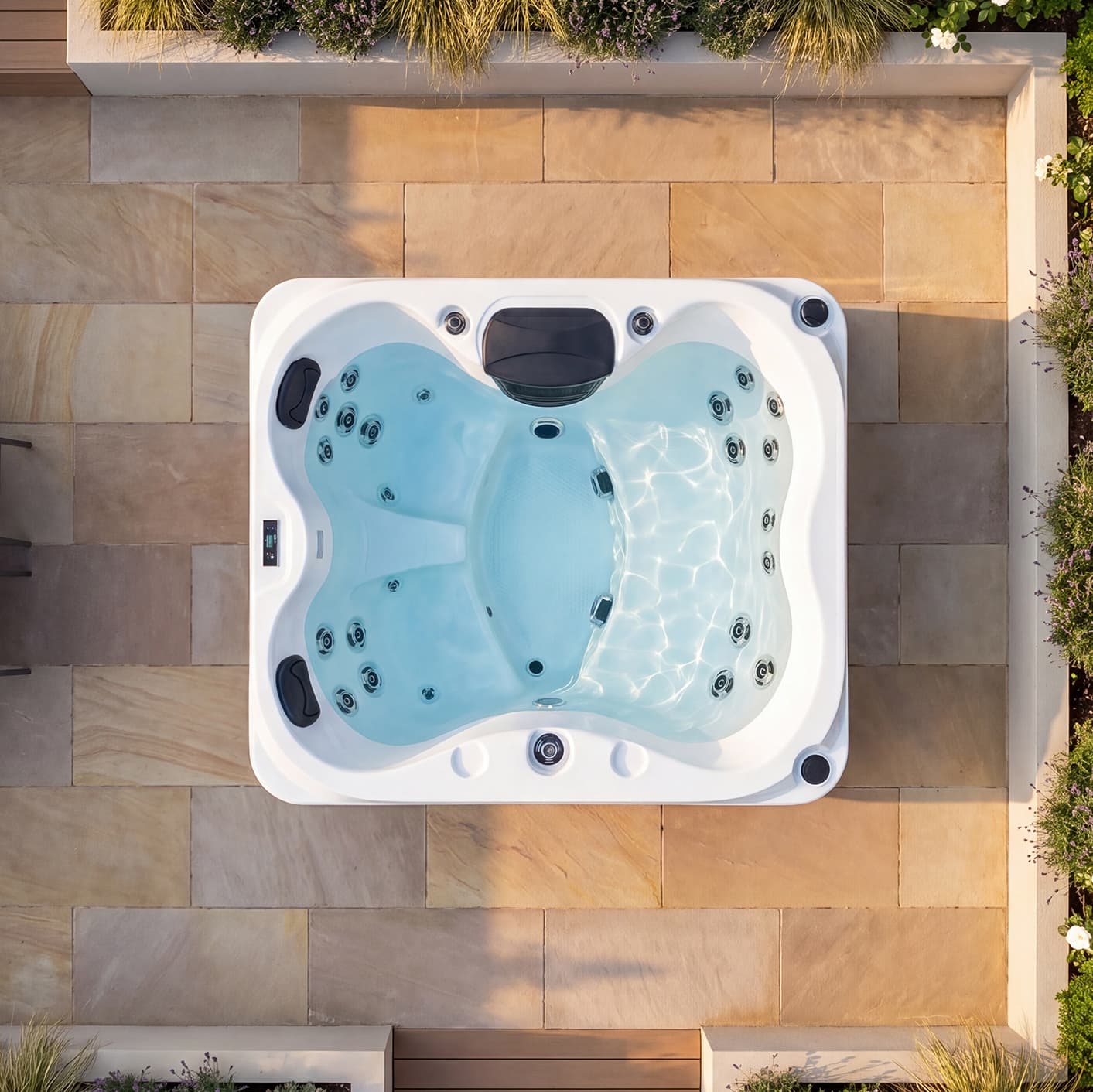 St. Lucia hot tub by Platinum Spas