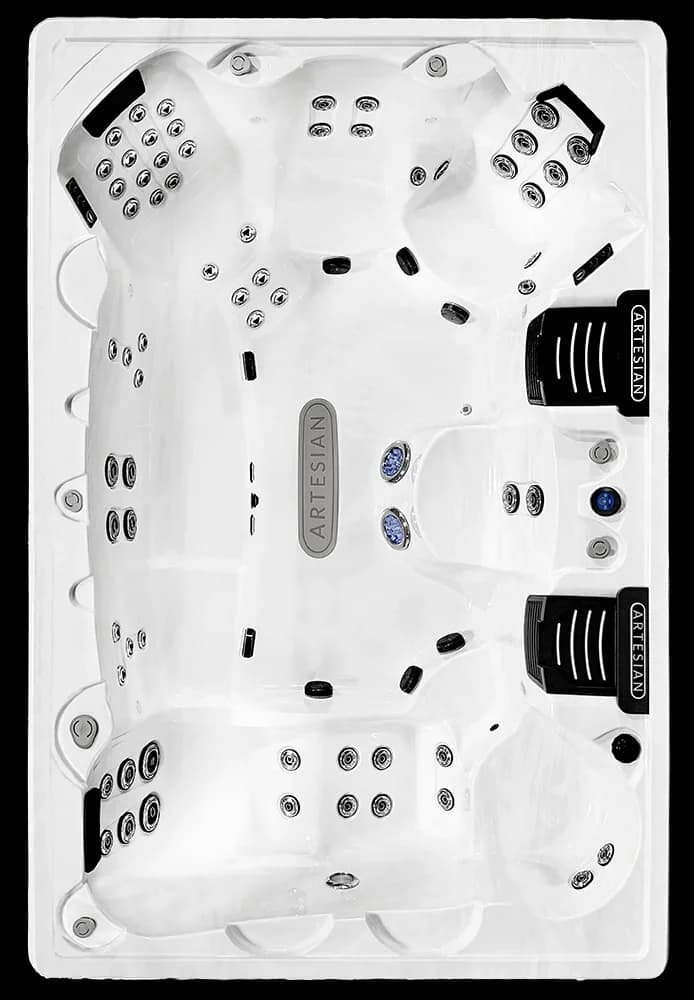 Bimini hot tub by Artesian Spas
