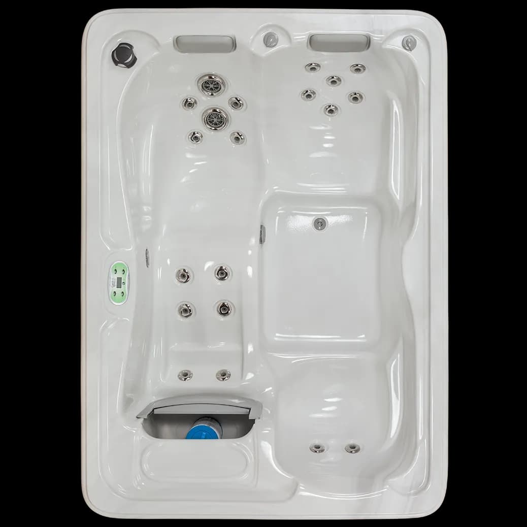 Forsythia hot tub by Artesian Spas