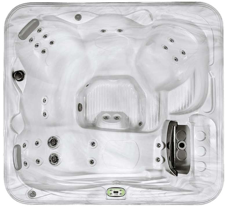 Plume hot tub by Artesian Spas