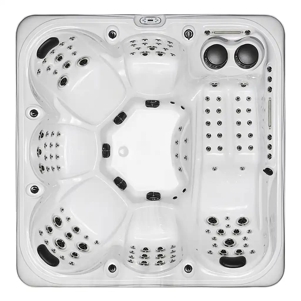 Grand Haven Max hot tub by Blue Whale Spa