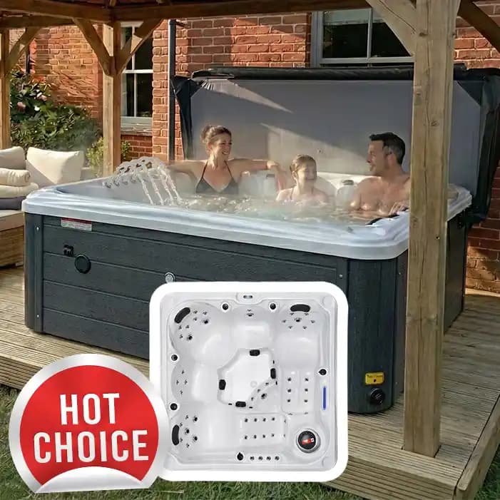 Candy Bay IV hot tub by Blue Whale Spa