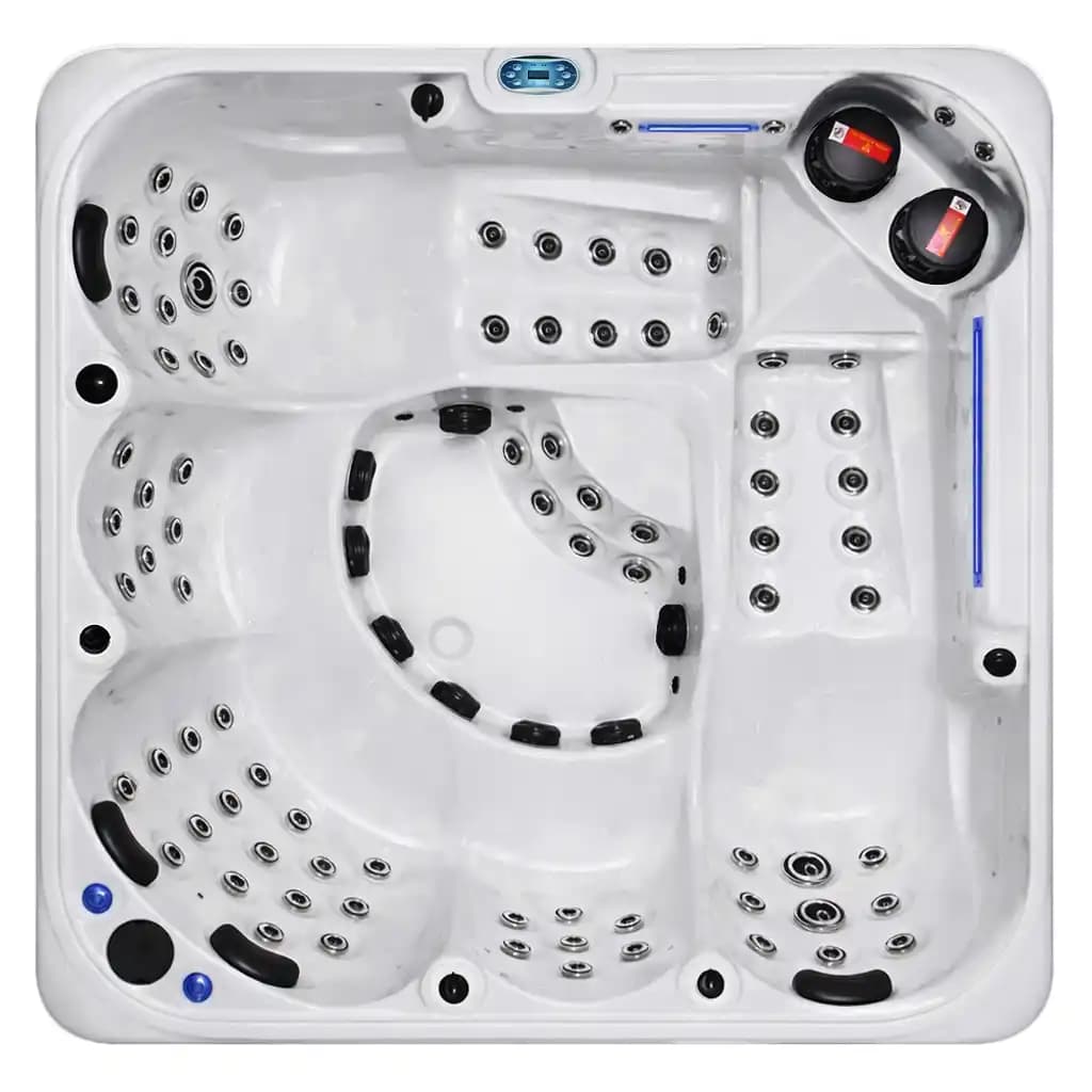 Imperial Max hot tub by Blue Whale Spa
