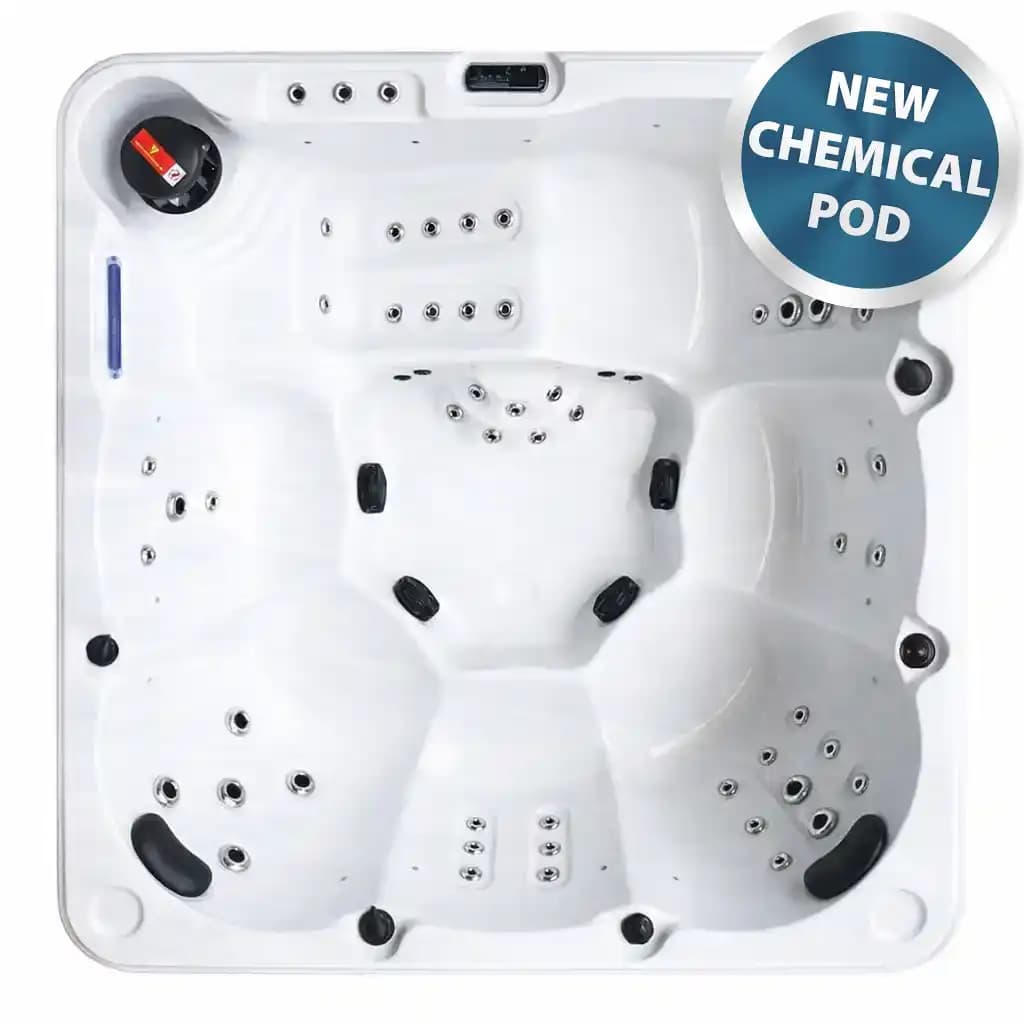 Logan Bay III hot tub by Blue Whale Spa