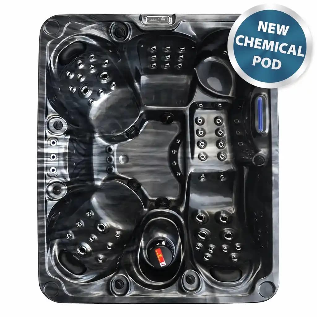 Clearwater II hot tub by Blue Whale Spa