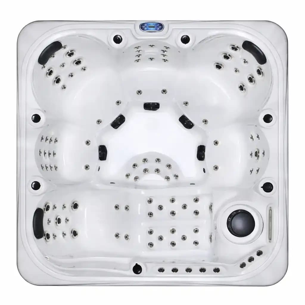 Crescent Bay Deluxe VI hot tub by Blue Whale Spa