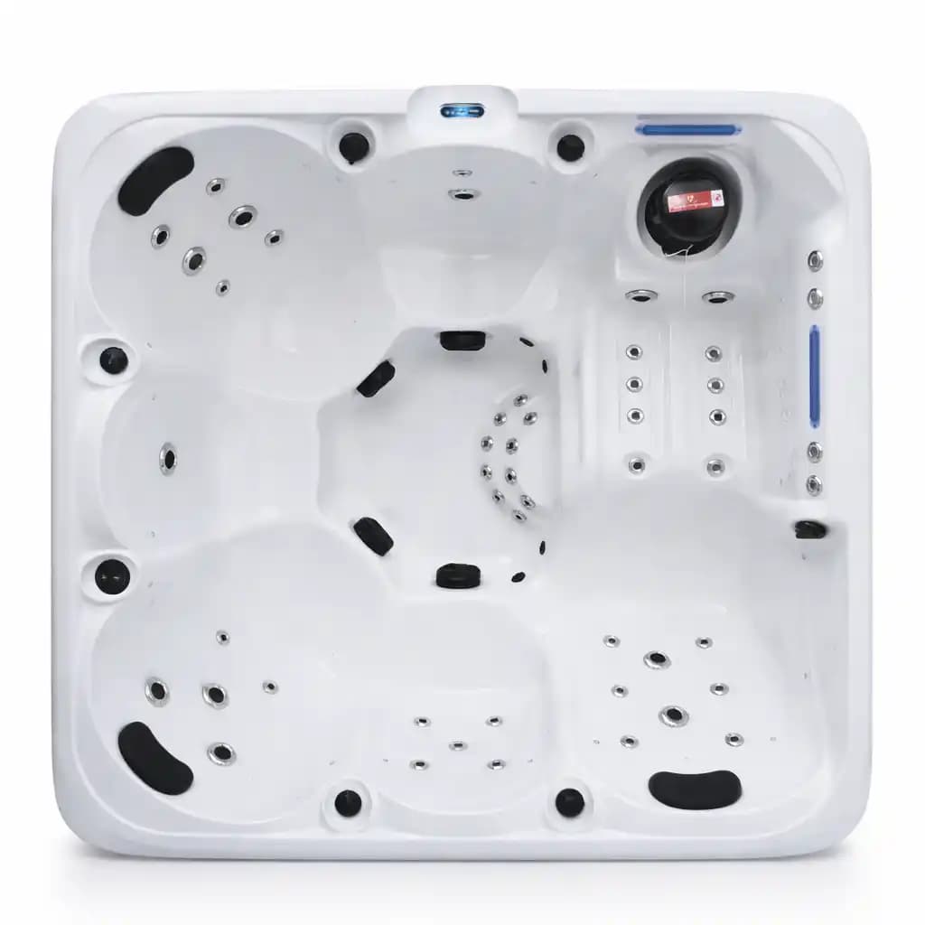 Creek Point hot tub by Blue Whale Spa