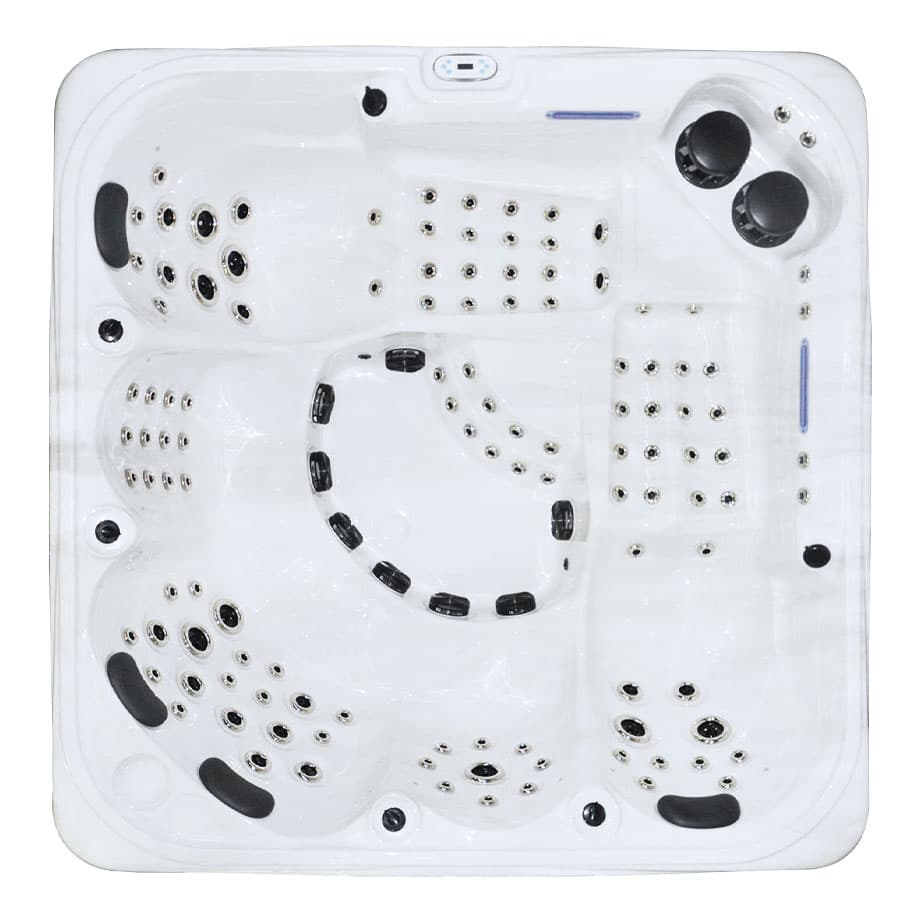 Imperial II hot tub by Blue Whale Spa