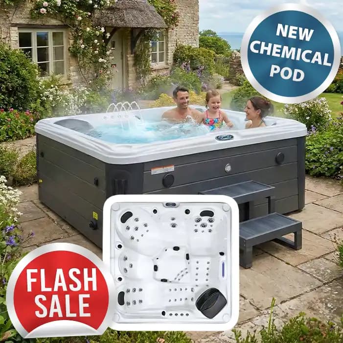 Beacon Cove V hot tub by Blue Whale Spa