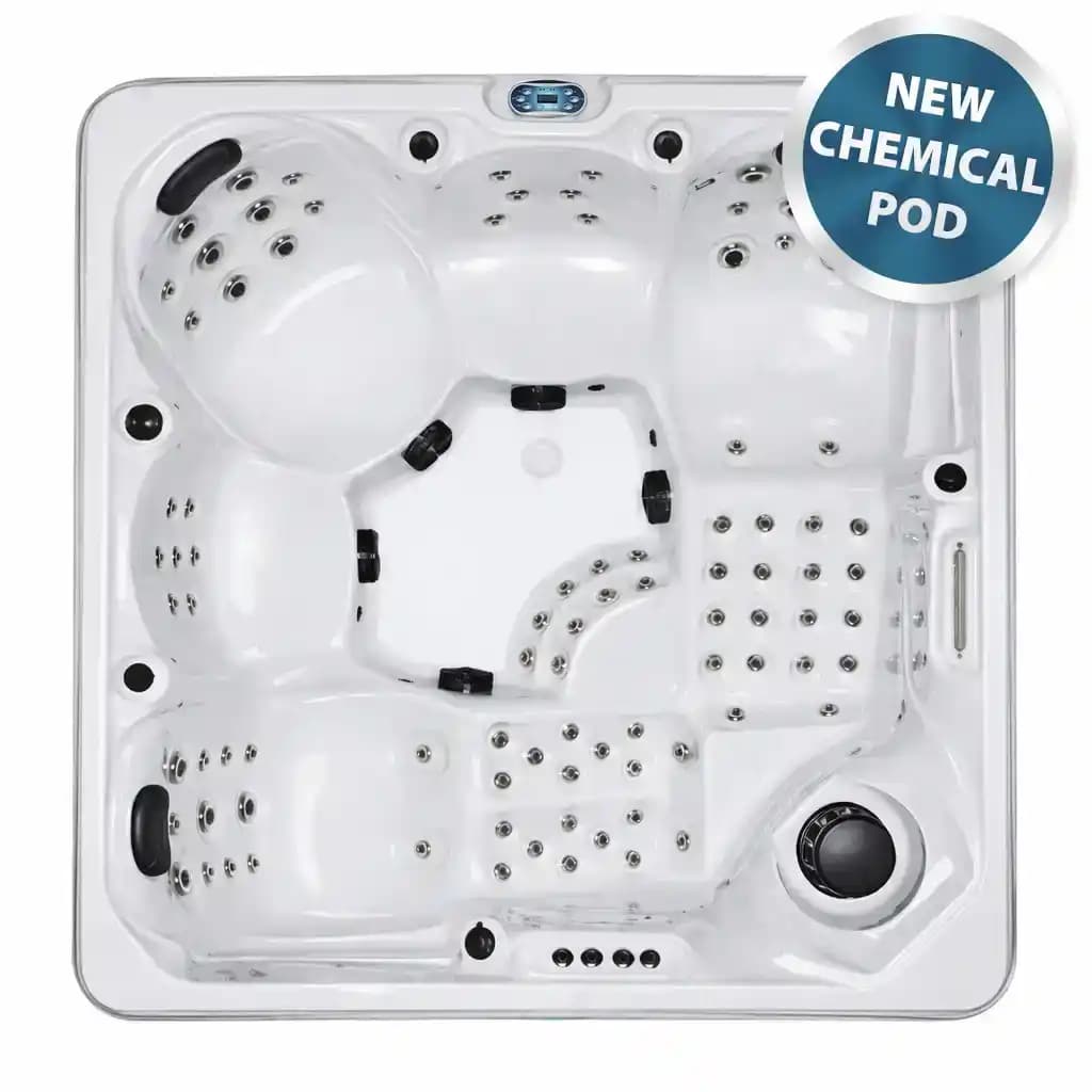 Trinity Bay II hot tub by Blue Whale Spa