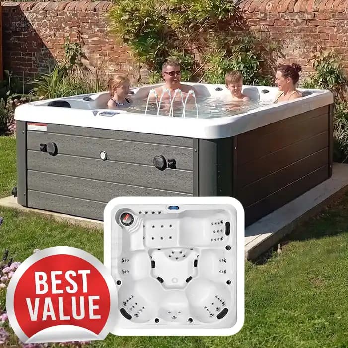 Hartland Beach II hot tub by Blue Whale Spa