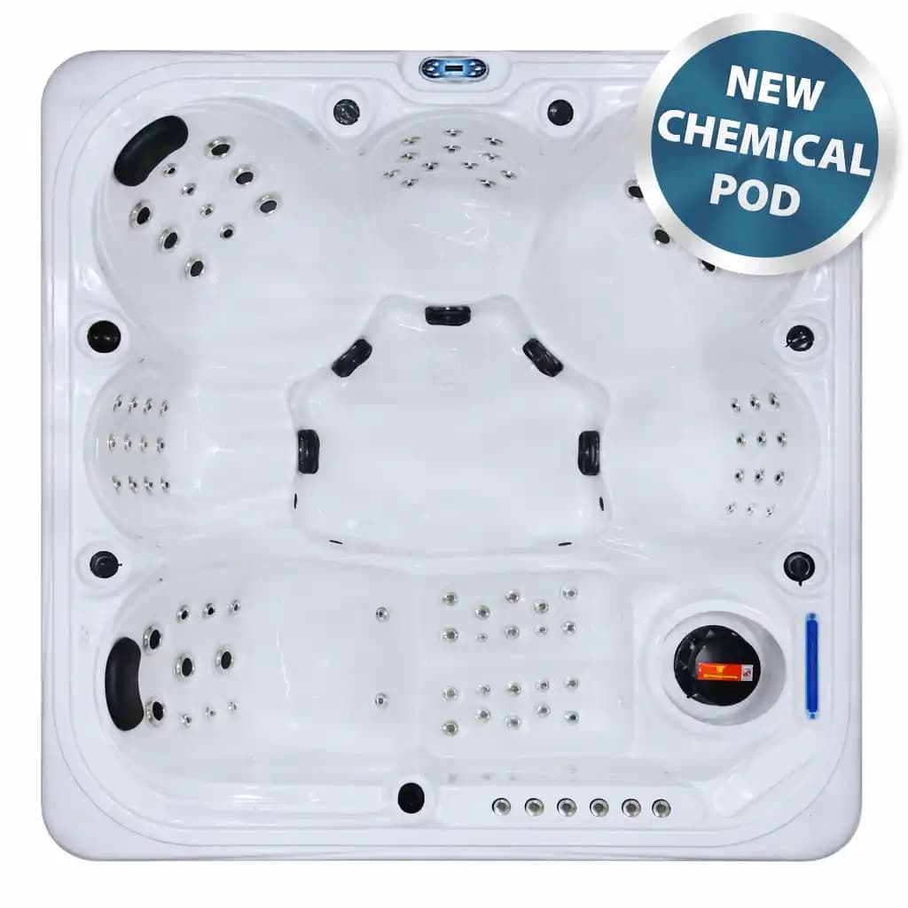 Sinclair Beach II hot tub by Blue Whale Spa